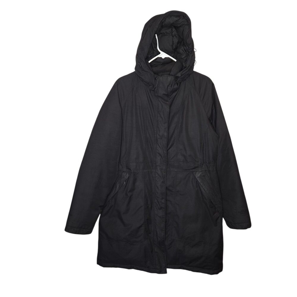 The North Face Women's Arctic HyVent 550 Down Parka Jacket Black XL
